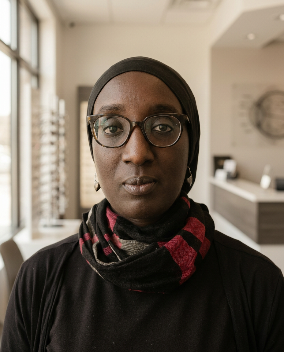 Dr Mariame Diaw, optométriste
